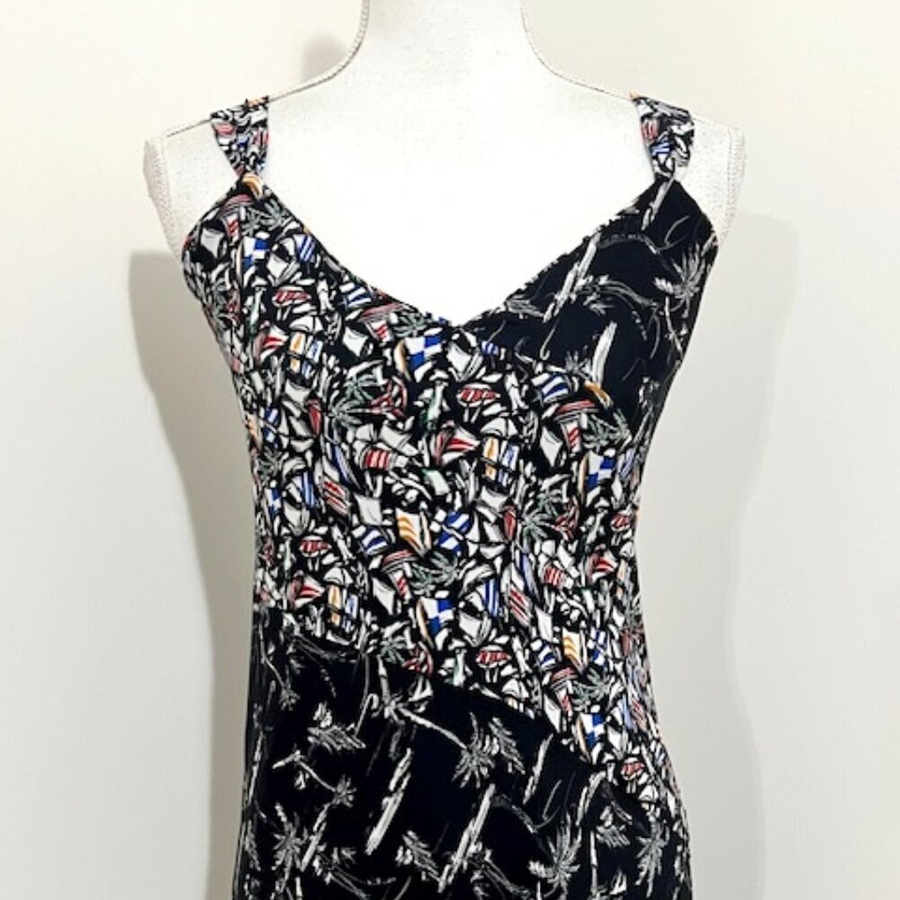 Robert Graham Black and White Maxi Dress - Picture 4 of 9